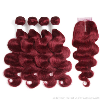 Virgin Brazilian Hair , 100% Brazilian Human Hair Grade 9A Virgin Hair Extension Bundles hd lace frontal With Closure